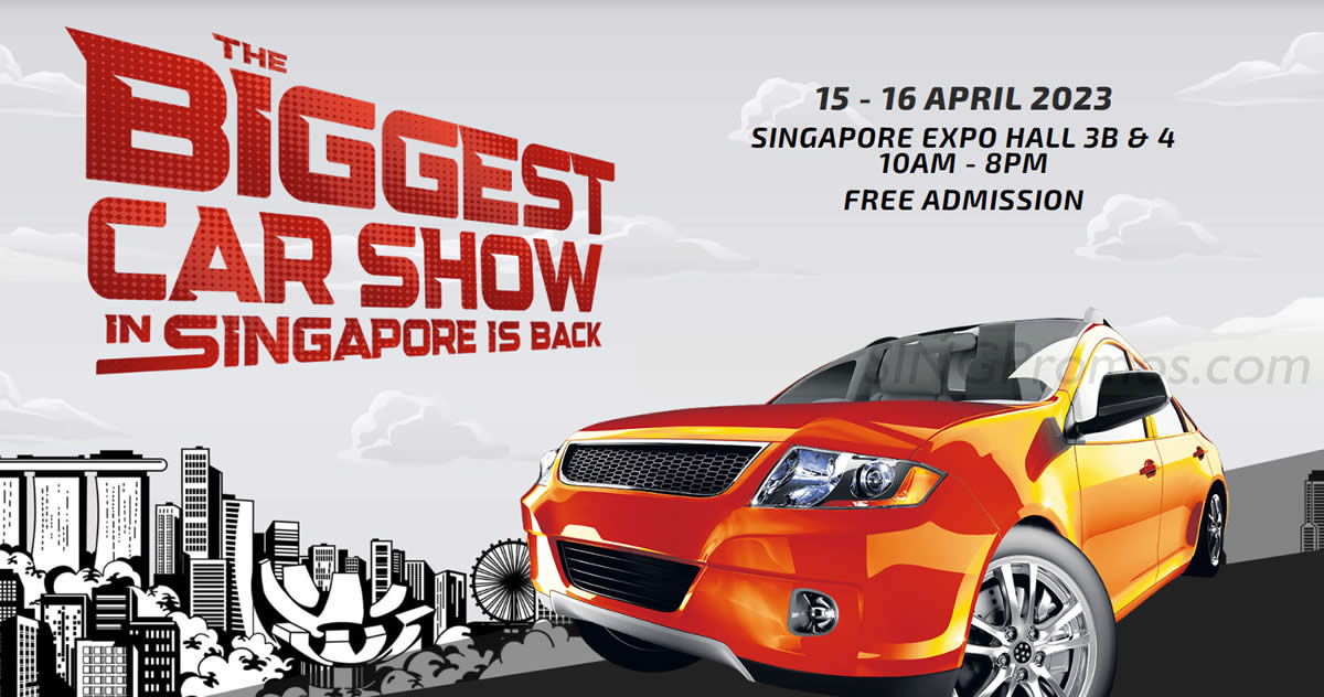 Featured image for Cars@Expo (Apr 2023) at Singapore Expo from 15 - 16 Apr 2023