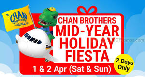 Featured image for Chan Brothers Mid-Year Holiday Fiesta at Marina Square from 1 – 2 Apr 2023
