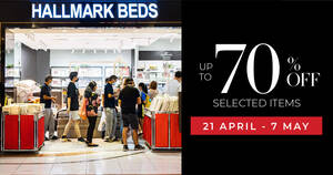 Featured image for (EXPIRED) Hallmark Showroom May Day Sale Up to 70% OFF till 7 May 2023