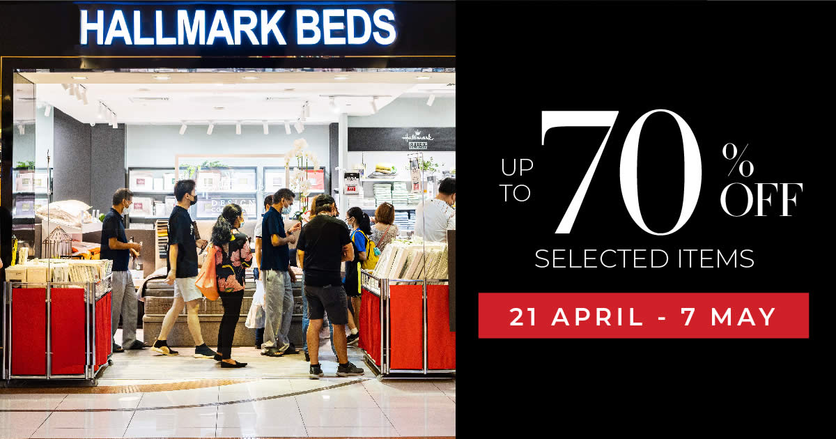 Featured image for Hallmark Showroom May Day Sale Up to 70% OFF till 7 May 2023