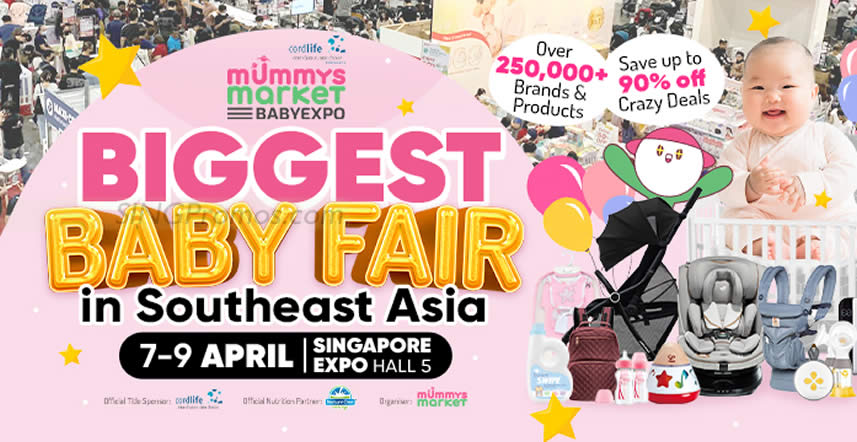 Featured image for Mummys Market at Singapore Expo till 9 April 2023