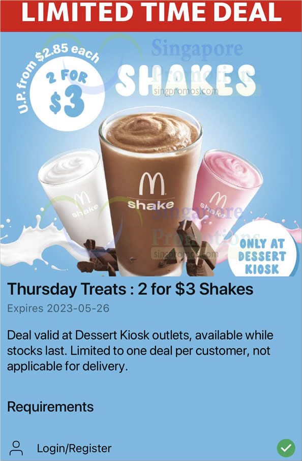 McDonald's is selling milkshakes for 25 cents today - how to get one and  find other deals under $1 