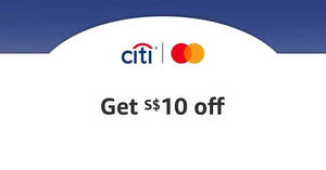 Featured image for Amazon.sg offering S$10 off when you spend S$120 or more using Citibank MasterCard® till 20 Aug 2023