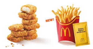 Featured image for McDonald’s Spicy Chicken McNuggets® returns along with new Honey Butter McShaker™ Fries from 1 June 2023
