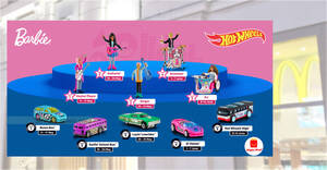 Featured image for McDonald’s latest Happy Meal features Barbie / Hot Wheels toy till 14 June 2023
