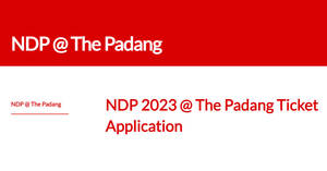 Featured image for NDP 2023 tickets applications to open from 29 May – 12 June 2023
