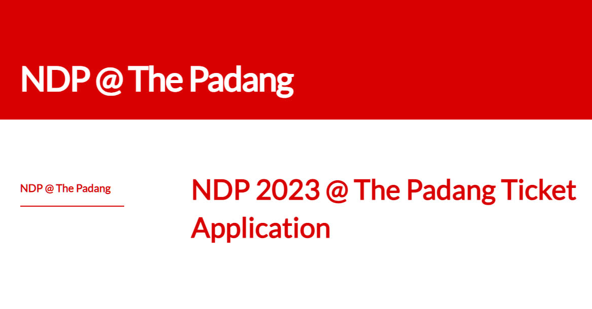 Featured image for NDP 2023 tickets applications to open from 29 May - 12 June 2023