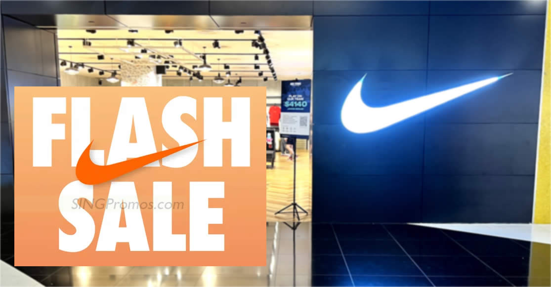 Featured image for Nike S'pore Flash sale offers up to 50% off selected items online till 22 May 2023