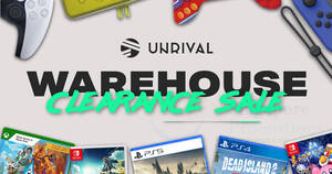 Featured image for Up to 90% off at Unrival Warehouse Sale from 1 – 4 Jun 2023