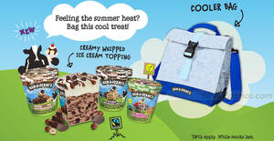 Featured image for Free Ben & Jerry’s Limited Edition Cooler Bag when you spend $25 at selected supermarkets from 27 Jun 2023