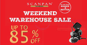 Featured image for (EXPIRED) Up to 85% off Scanpan warehouse sale this weekend from 1 – 2 July 2023