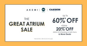 Featured image for AKEMI Great Atrium Sale at NEX from 17 – 23 July 2023