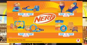 Featured image for (EXPIRED) McDonald’s latest Happy Meal features NERF till 23 Aug, new toy every Thursday