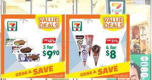 Featured image for 7-Eleven S’pore has up to 45% off ice cream deals till 15 Aug, has Haagen Dazs, Cornetto, Magnumn and more