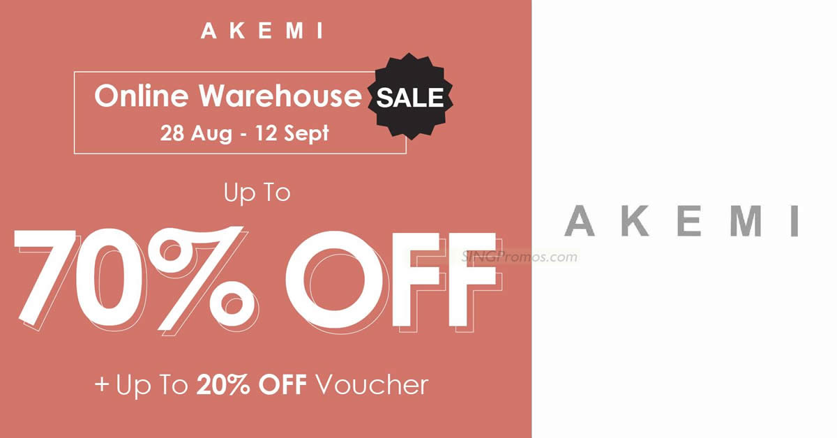 Featured image for AKEMI up to 70% off clearance sale on bedlinen, bedding accessories and more online till 12 Sep 2023