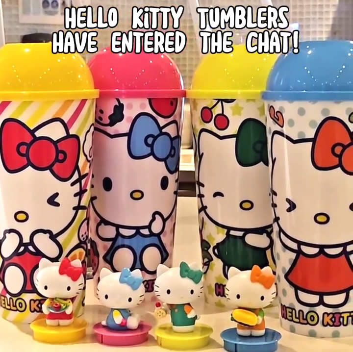 Golden Village has new Hello Kitty Tumblers from 17 Aug 2023