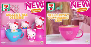 Featured image for 7-Eleven S’pore has new Hello Kitty Cappuccino Cups, just add water and magic happens (From 1 Sep 2023)