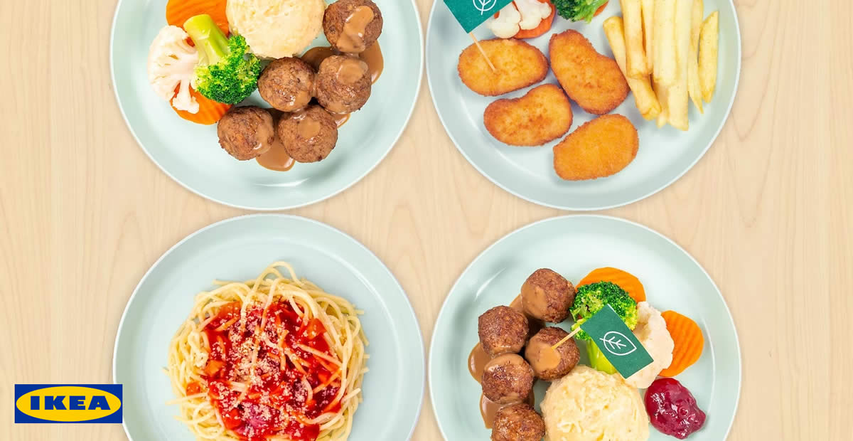 Featured image for IKEA S'pore Restaurants "Kids Eat Free" promo returns from 18 - 22 Dec 2023
