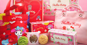 Featured image for Sanrio mooncakes now available at Cheers and FairPrice Xpress outlets till 29 Sep 2023