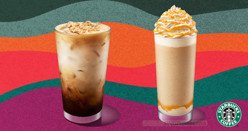 Featured image for Starbucks launches new Rock Salted Caramel Oatmilk beverages at S'pore stores from 13 Sep 2023