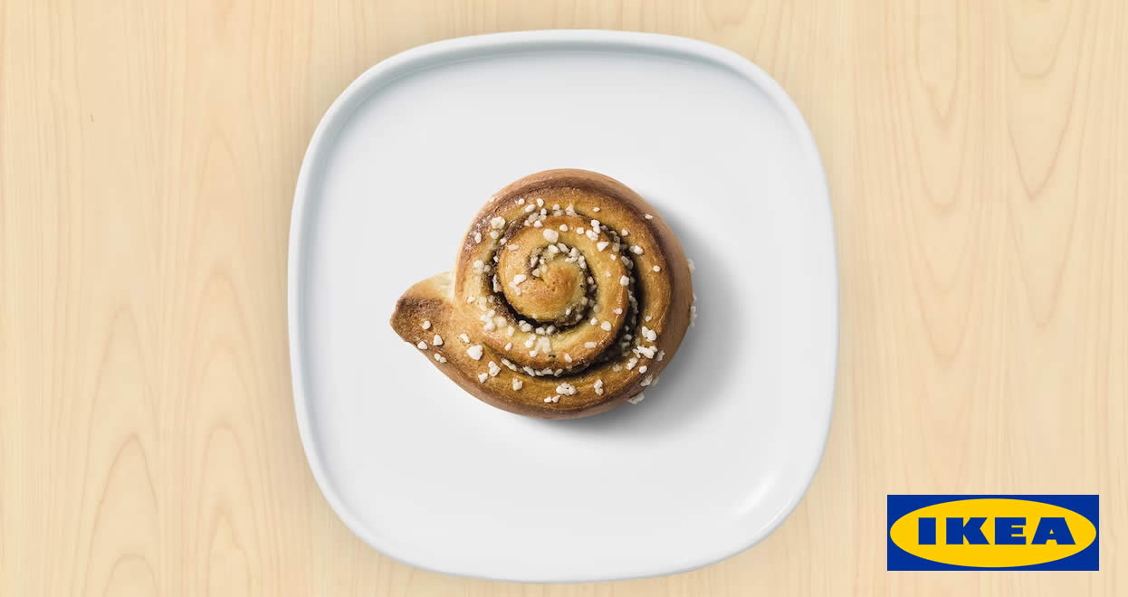 IKEA S’pore selling Cinnamon rolls from just 0.50 each till 6 Oct 2024