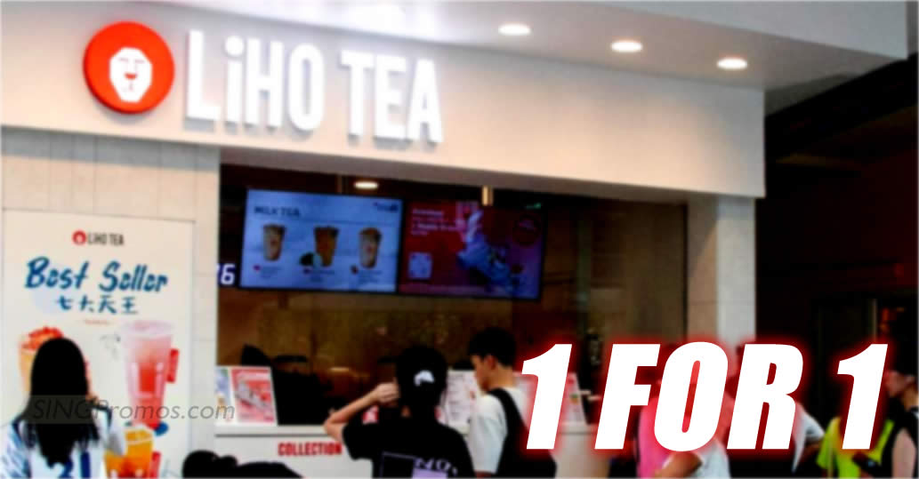 Featured image for LiHO S'pore offering 1 for 1 Earl Grey Milk Tea at all outlets from 1 - 7 Dec 2023