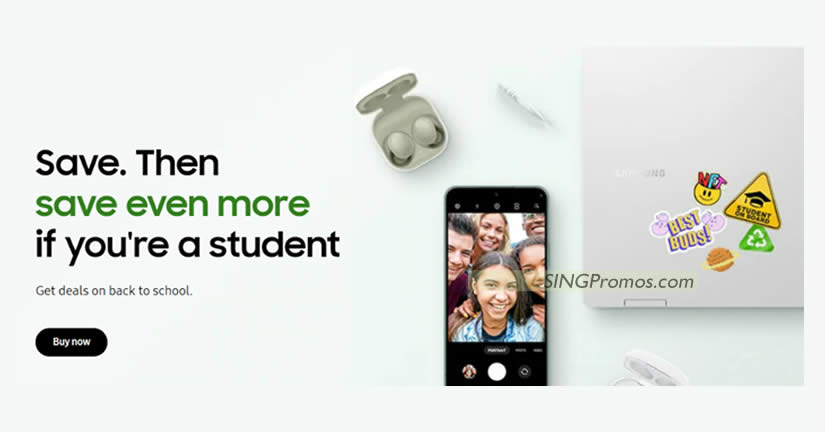 Featured image for Samsung Singapore Education Store has up to 52% off special offers for all students this Oct 2023