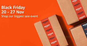 Featured image for Amazon.sg 2023 Black Friday biggest sale now on till 27 Nov 2023