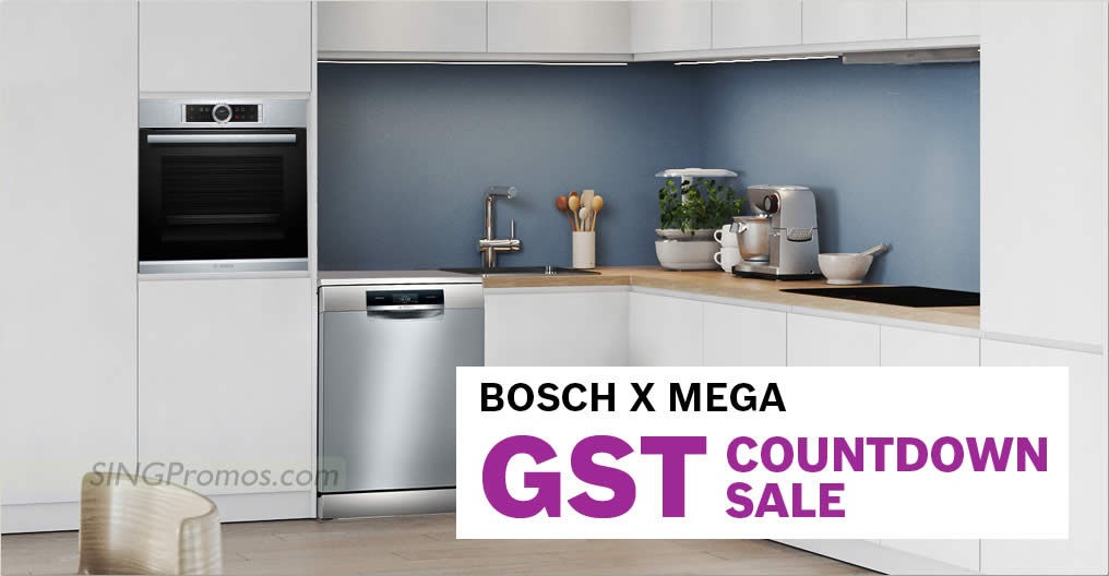 Featured image for Bosch x MEGA GST Countdown Sale at Kallang Leisure Park from 17 - 19 Nov 2023