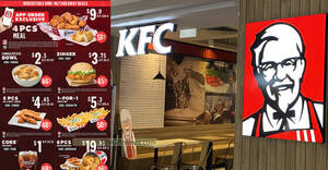 Featured image for KFC S’pore latest ecoupons lets you save more than 45% off from 29 Nov – 12 Dec 2023