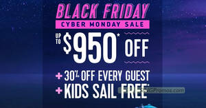 Featured image for Royal Caribbean S’pore Up to $950 off Black Friday Cyber Monday sale from 18 Nov 2023