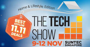 Featured image for The Tech Show 2023 at Suntec from 9 – 12 Nov 2023