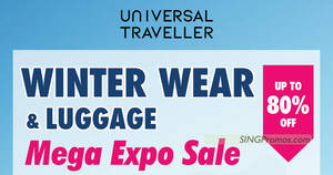 Featured image for Universal Traveller Mega Expo Sale from 1 – 3 Dec & 8 – 10 Dec 2023