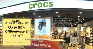 Featured image for (EXPIRED) Crocs End of Season Sale offers up to 50% off at S’pore online store till 26 Dec 2023