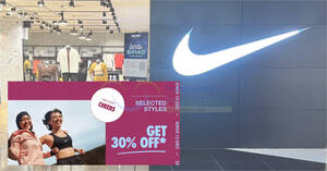 Featured image for (EXPIRED) Nike S’pore offering 30% off over 1,000 products with this 12.12 promo code till 12 Dec 2023