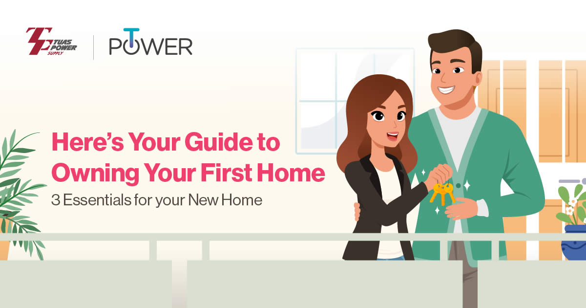 Featured image for Here's Your Guide to Owning Your First Home! - 3 Essentials for your New Home