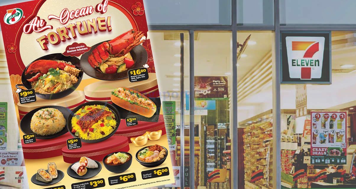 Featured image for 7-Eleven S'pore New Seafood-Inspired Ready-to-Eat Delights from 3 Jan 2024