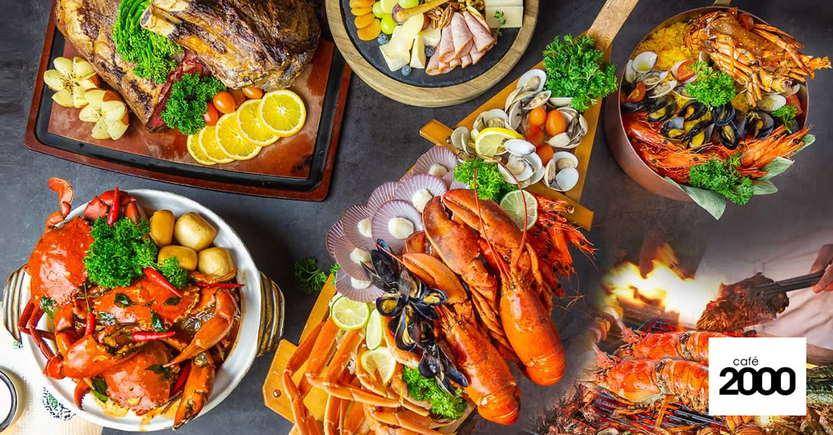 Featured image for Café 2000 has 1-for-1 Crustaceans Galore Buffet till 31 Jan 2024