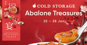 Featured image for Cold Storage Abalone Specials till 28 Jan – New Moon, Emperor, Skylight and more