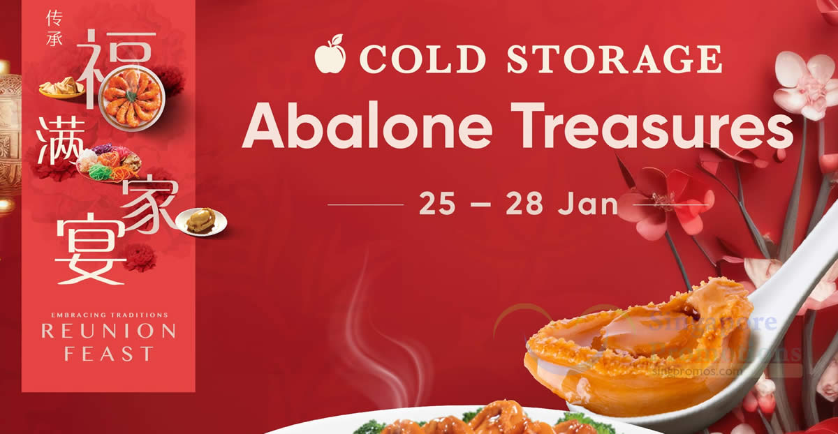 Featured image for Cold Storage Abalone Specials till 28 Jan - New Moon, Emperor, Skylight and more