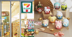 Featured image for Collect 8 Adorable Sanrio Characters Coin Banks in 7-Eleven S’pore Latest Shop & Earn Stamps Programme