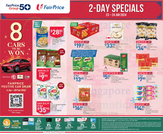 Fairprice 2Days specials singpromos.com 23 Jan 2024