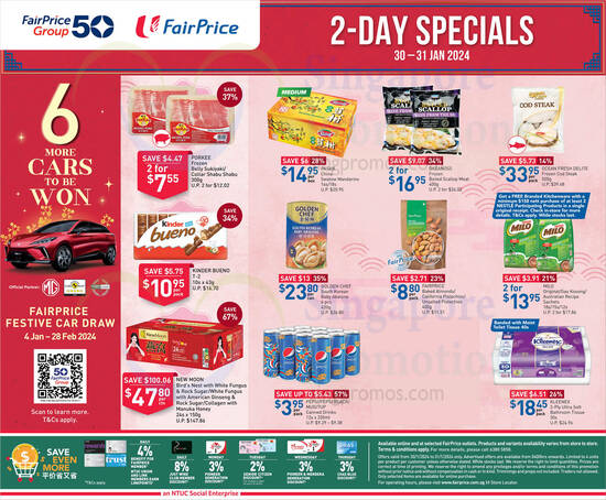 Fairprice 2Days specials singpromos.com 30 Jan 2024