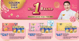 Featured image for (EXPIRED) Fairprice Golden Chef abalone, gift sets and other CNY offers till 7 Feb 2024
