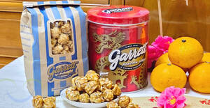 Featured image for Garrett Popcorn S’pore S$2.50 Small Bag when you buy a Petite Tin till 18 Feb 2024