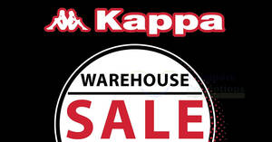 Featured image for Kappa up to 80% off warehouse sale from 12 – 21 Jan 2024