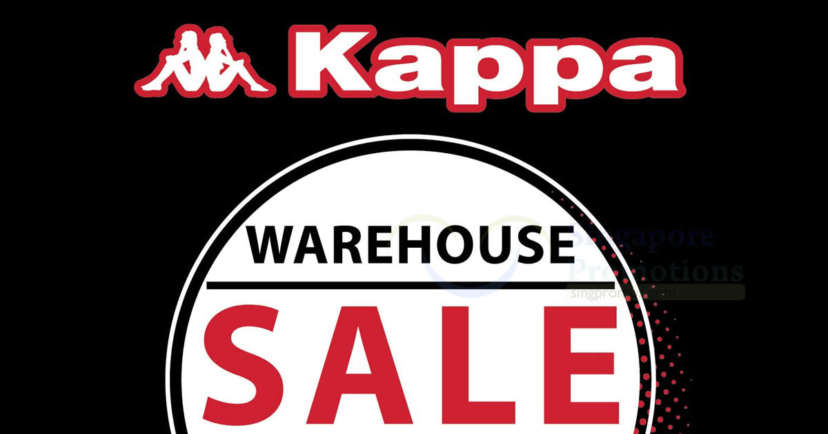 Featured image for Kappa up to 80% off warehouse sale from 12 - 21 Jan 2024