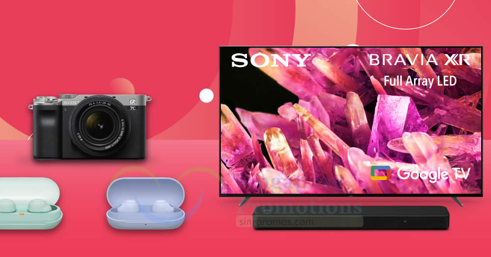 Featured image for Sony S'pore offers up to 50% off selected products for SAFRA members till 31 Mar 2024