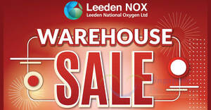 Featured image for The Leeden Store Warehouse Sale from 1 – 2 Feb 2024