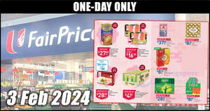 Featured image for Fairprice 1-Day special on 3 Feb has Ferrero Rocher, Skylight & Golden Chef Abalone, Canada Scallops and more